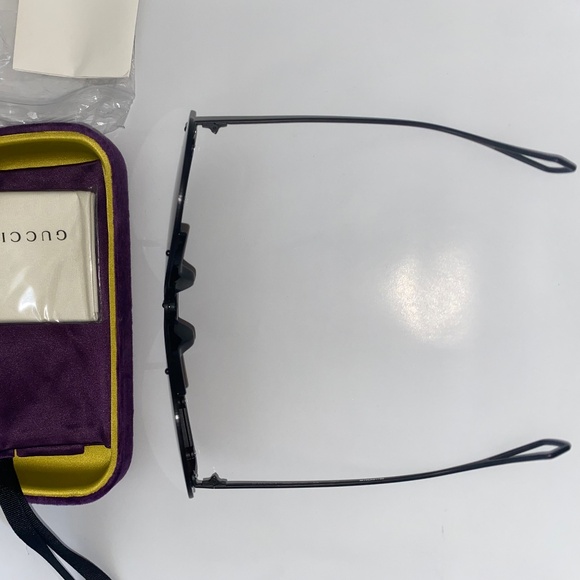 GUCCI SS19 Mask Shield Sunglasses Matte Black UNISEX - Picture 6 of 14